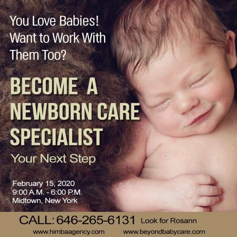 Newborn Care Specialist Training NYC – February 15, 2020